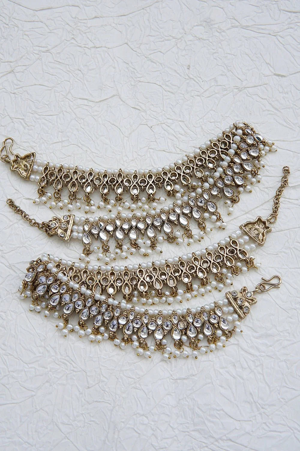Royal Antique Kundan Payal