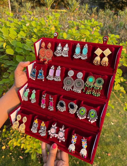 Trending Red Jhumka Box