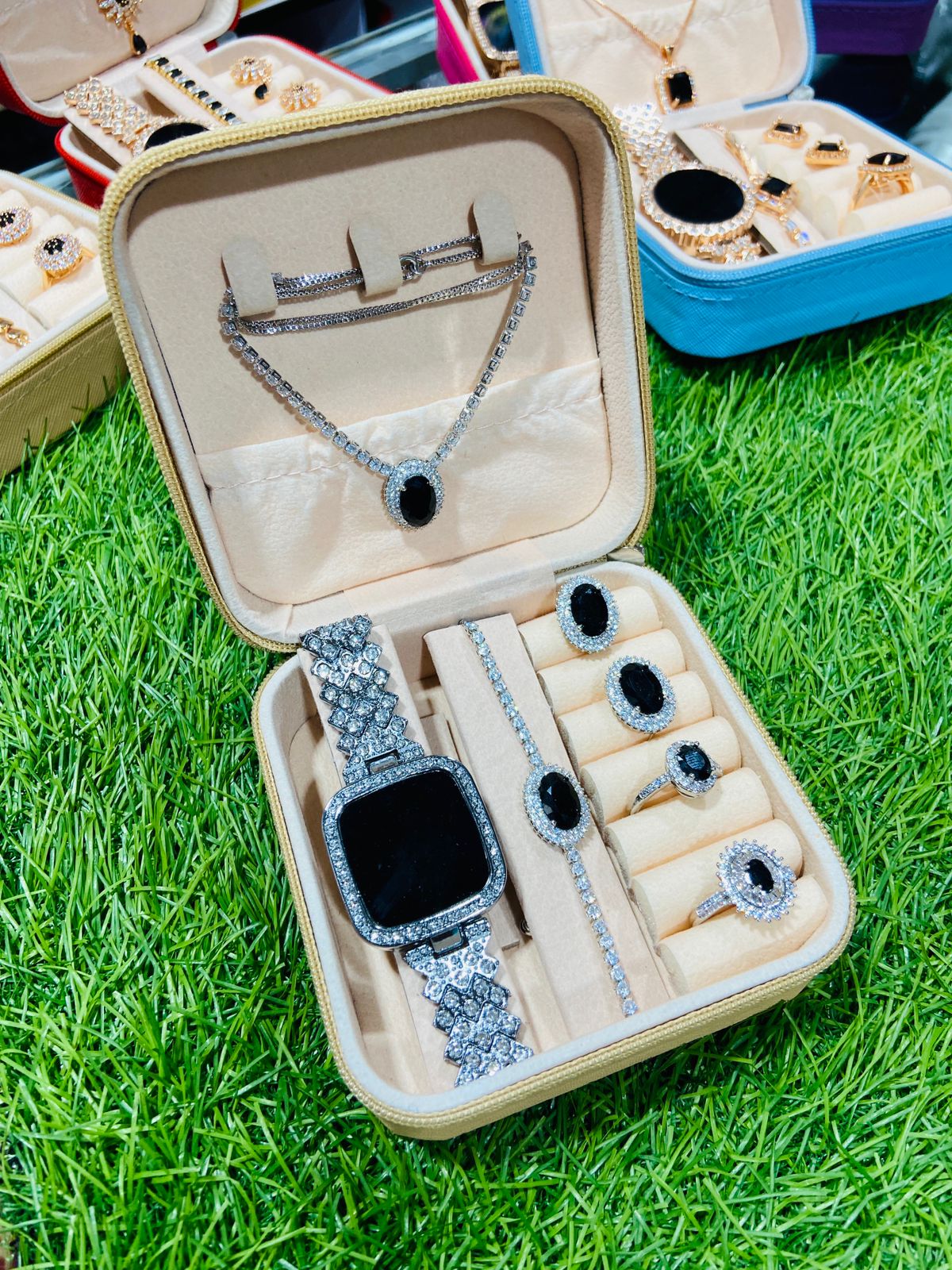 Jewelry Box with Jewelry Set