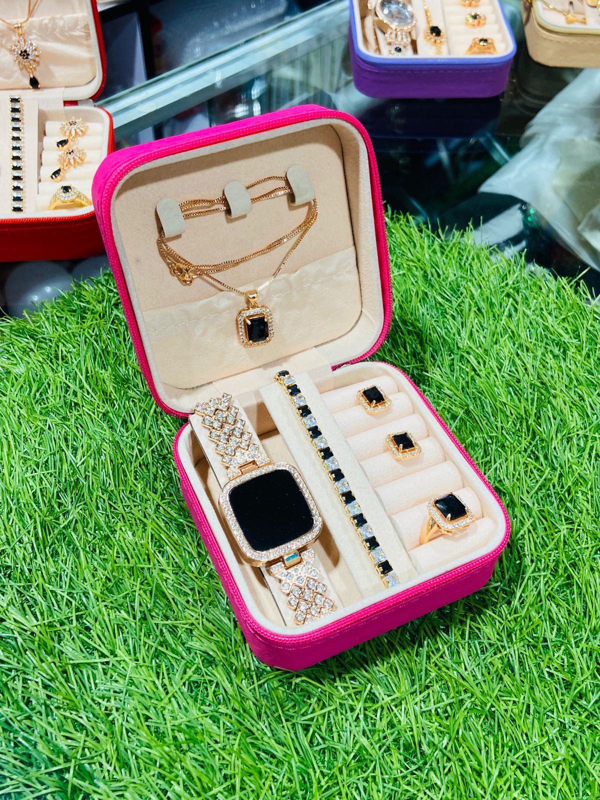 Jewelry Box with Jewelry Set