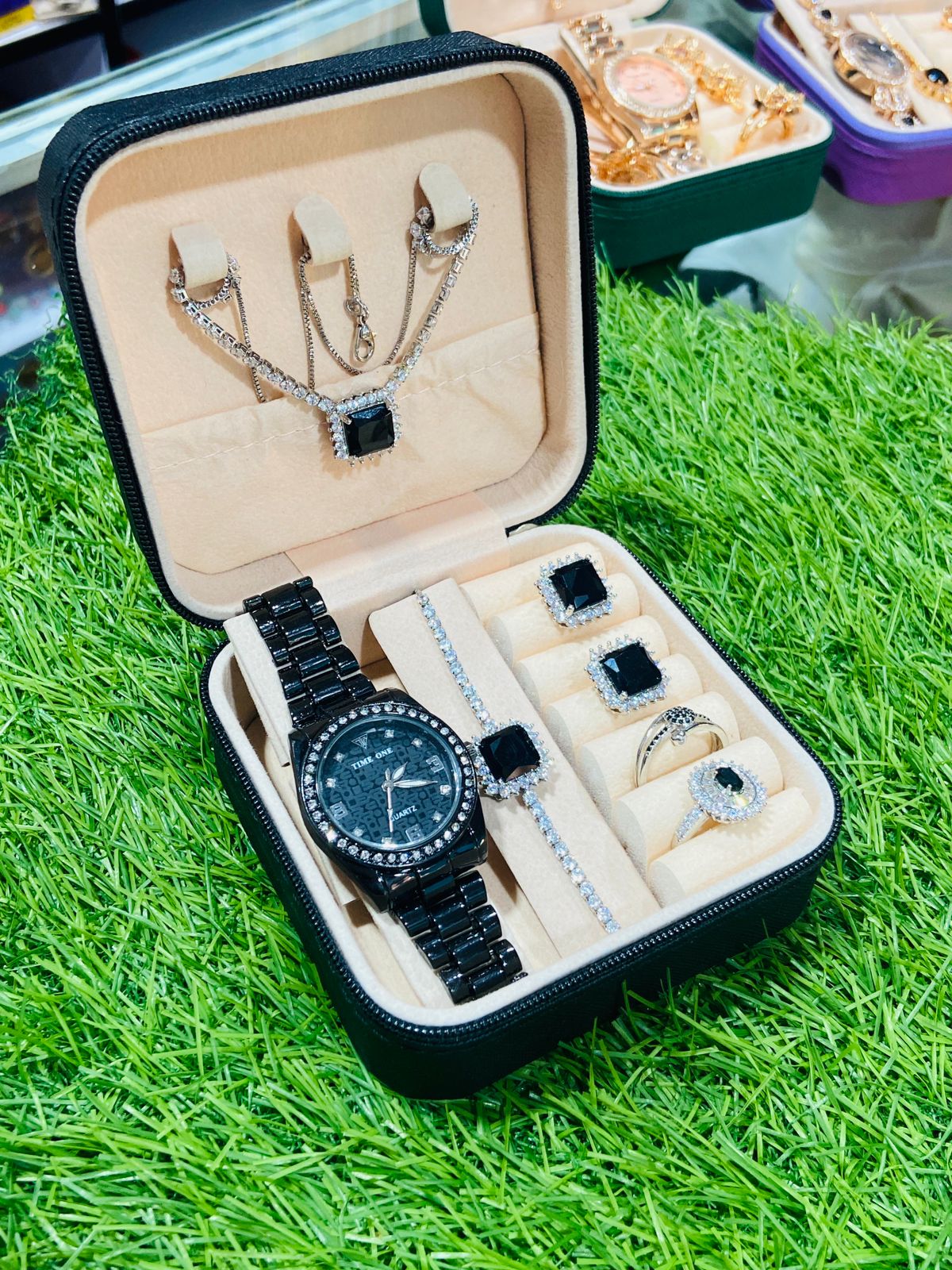 Jewelry Box with Jewelry Set