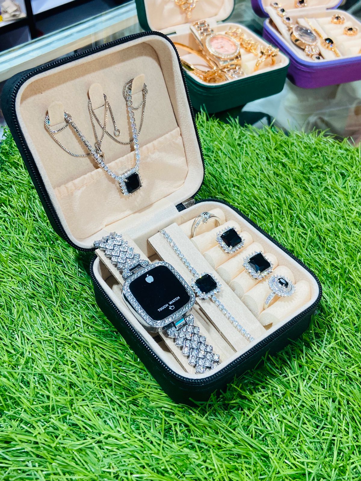 Jewelry Box with Jewelry Set