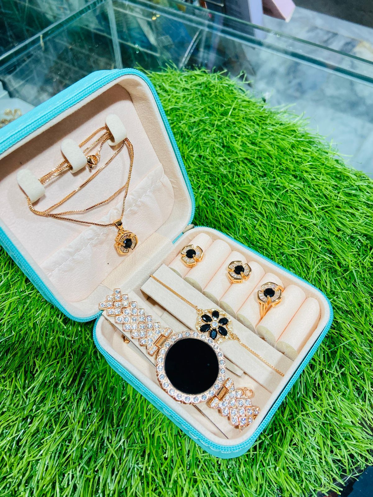 Jewelry Box with Jewelry Set