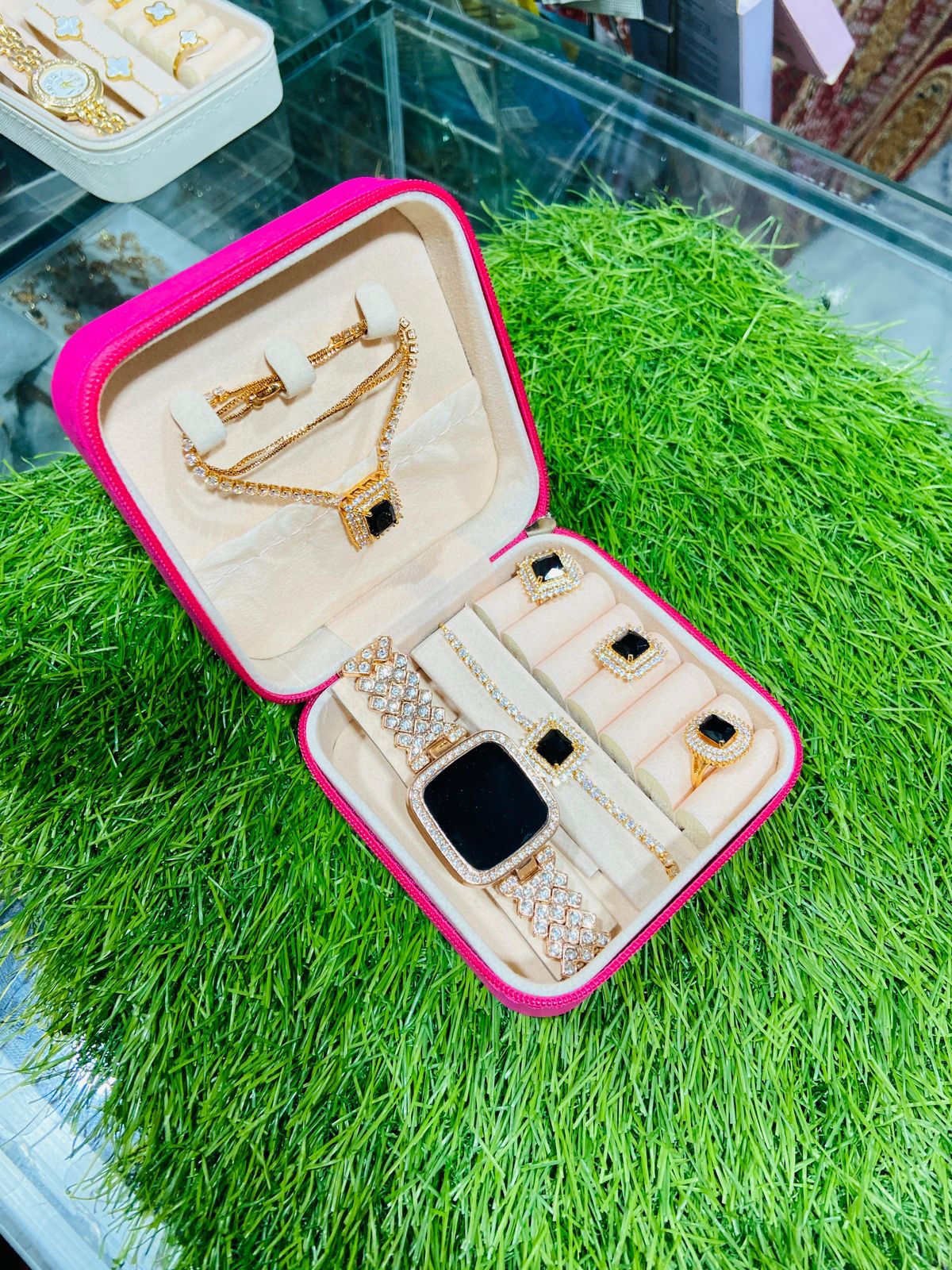 Jewelry Box with Jewelry Set