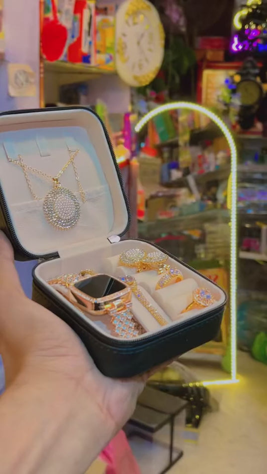 Jewelry Box with Jewelry Set